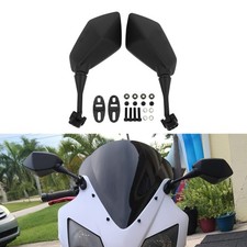 Pair Black Rear View Side