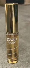 Vintage Jovan Musk Oil Perfume Scent for Women Coty 0.33 oz