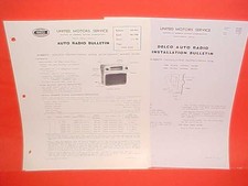 1956 Buick Roadmaster Super Special United Motor Delco Gm Radio Service Manual W 1956 Buick Roadmaster Super Special United Motor Delco Gm Radio Service Manual W