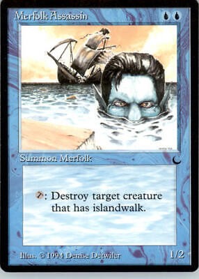 Merfolk Assassin - The Dark - NM - Magic
