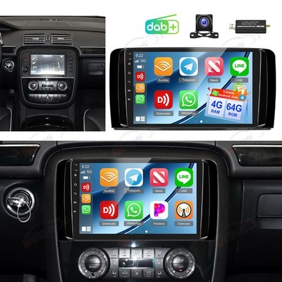 DAB+ Android 15 Für Mercedes Benz R-Klasse W251 2006-2013 Autoradio Carplay Navi