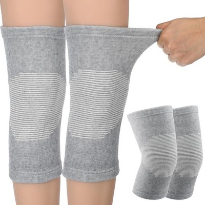 Bamboo Knee Sleeve Elastic Compression Knee Brace Breathable Knee Pads Leg Sleek