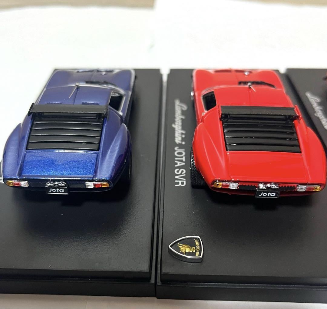 Kyosho 1/43 Museum Collection Lamborghini Jota Svr 4 Pieces Kyosho 1/43 Museum Collection Lamborghini Jota Svr 4 Pieces