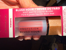 Profusion Blush Hour Soft Matte Liquid Blush Sangria Richly Pigmented 0.2 oz