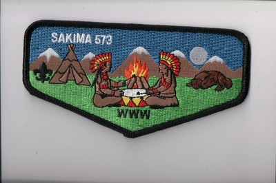 Lodge 573 Sakima OA flap (BZ)