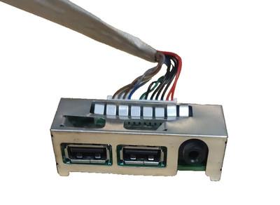 NEC MultiSync EA244WMi LCD Monitor Front I/O Panel assembly