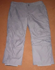 Columbia men's Bugaboo IV ski snow Pants - XXL  Short - Grey