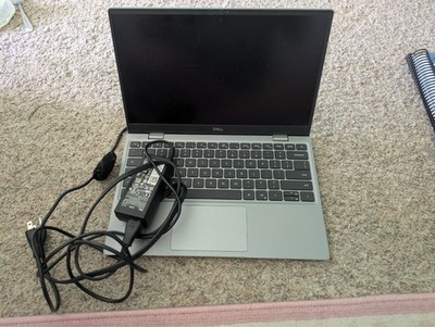 Windows Dell Latitude 3320 i5 from 2021. Sleek silver computer is great for work