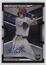 2023 Panini Elite Extra Edition Signatures Jace Bohrofen #104 Auto 18uq