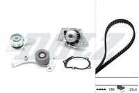 Dolz Wasserpumpe + Zahnriemensatz KD012 FüR CitroËN Passend FüR Fiat Hyundai