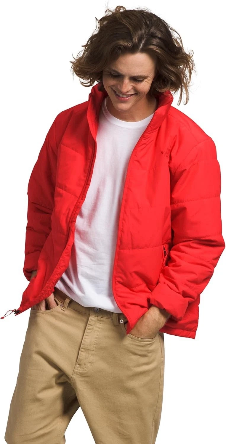 THE NORTH FACE NF0A5GDC MENS JUNCTION INSULATED JACKET FIERY RED SMALL