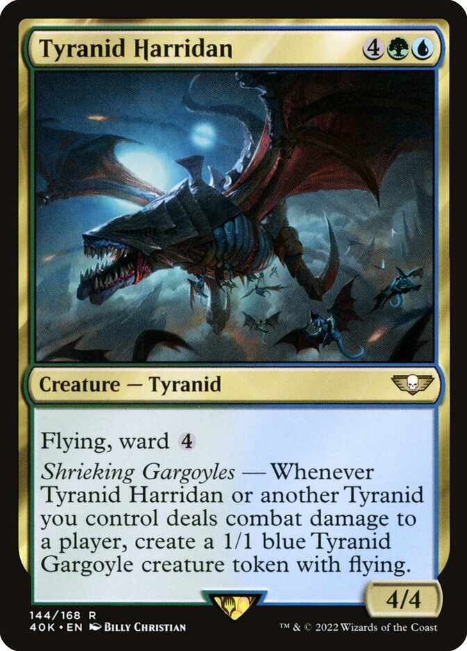 mtg tyranid cards Tyranid Harridan