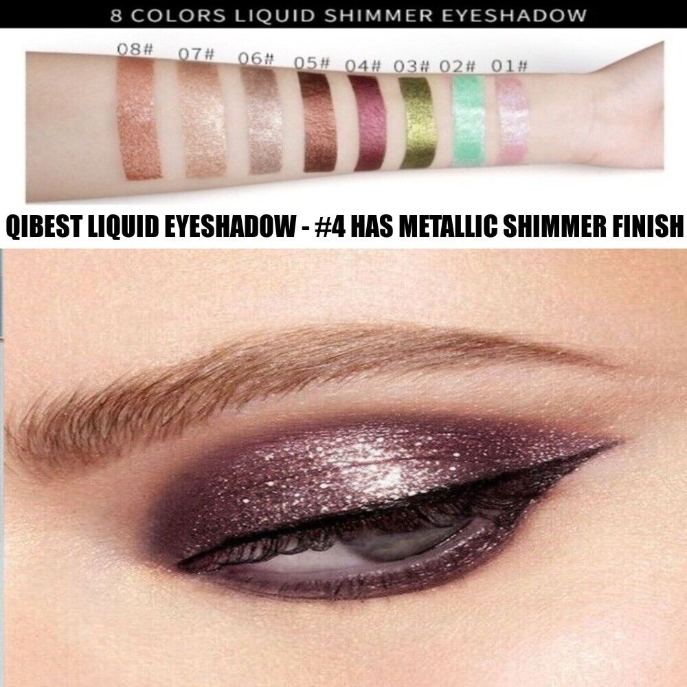 Double Ended Eyeshadow - Eyeliner Metallic Shimmer Glitter Liquid eyeshadow  Kohl