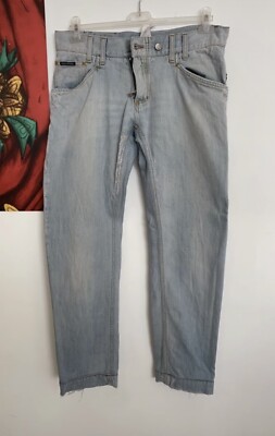 dolce e gabbana 32 46 jeans black label