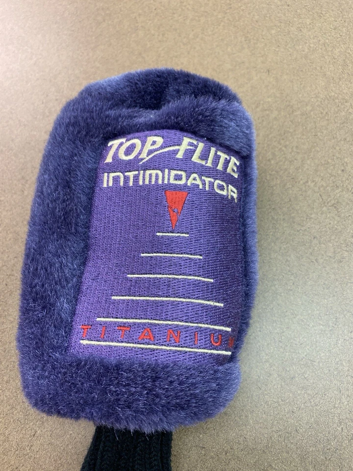Cubierta de cabeza vintage Top Flite Intimidator madera de calle barril de felpa púrpura 9 madera Foto 2 de 4