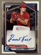 2024 Bowman Chrome - Barrett Kent 1st Bowman Auto CPA-BK Angels