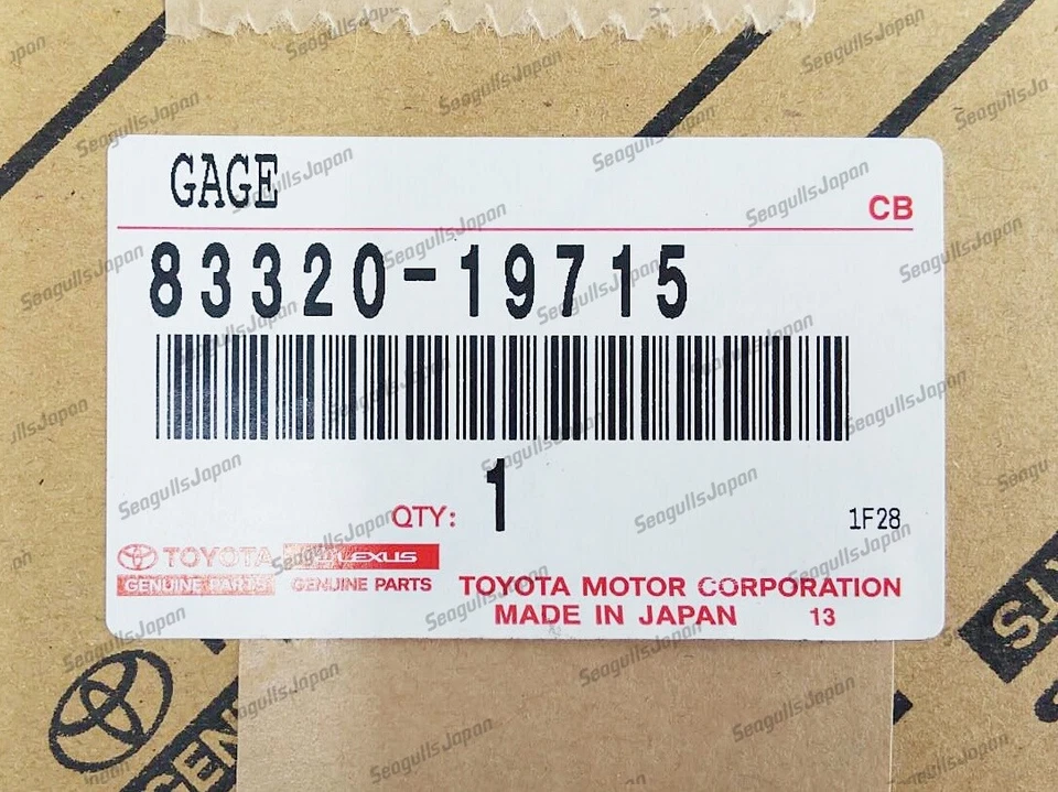 TOYOTA Genuine OEM 1984/85 COROLLA AE86 ANALOG FUEL GUAGE SENDING UNIT Foto 3 de 4