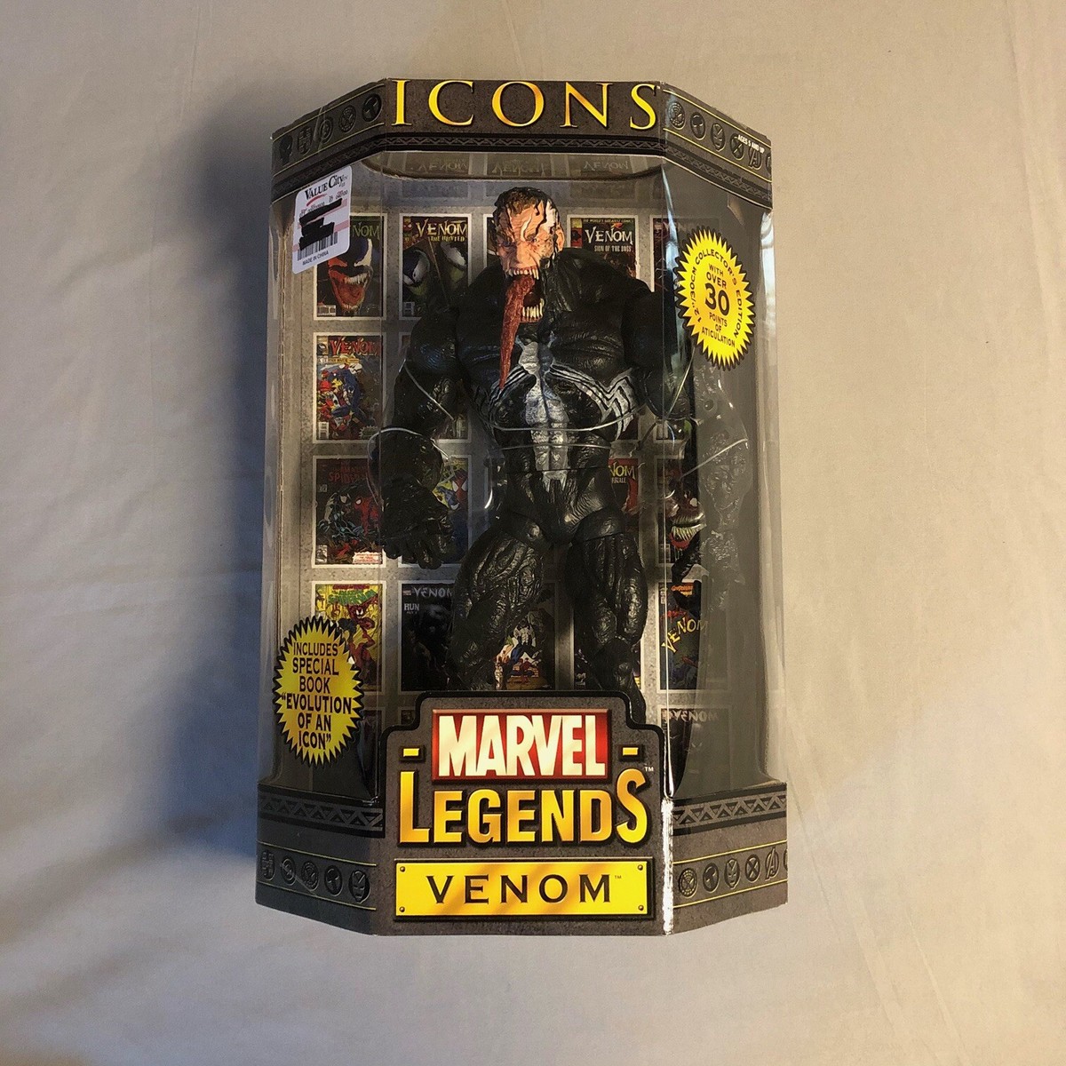 Icons Marvel Legends Venom 12” Collector's Edition Figure