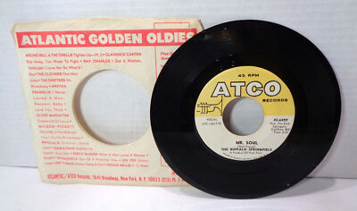 1967 The Buffalo Springfield - Mr. Soul/Bluebird - 7'' 45rpm Atco 45-6499 - VG+