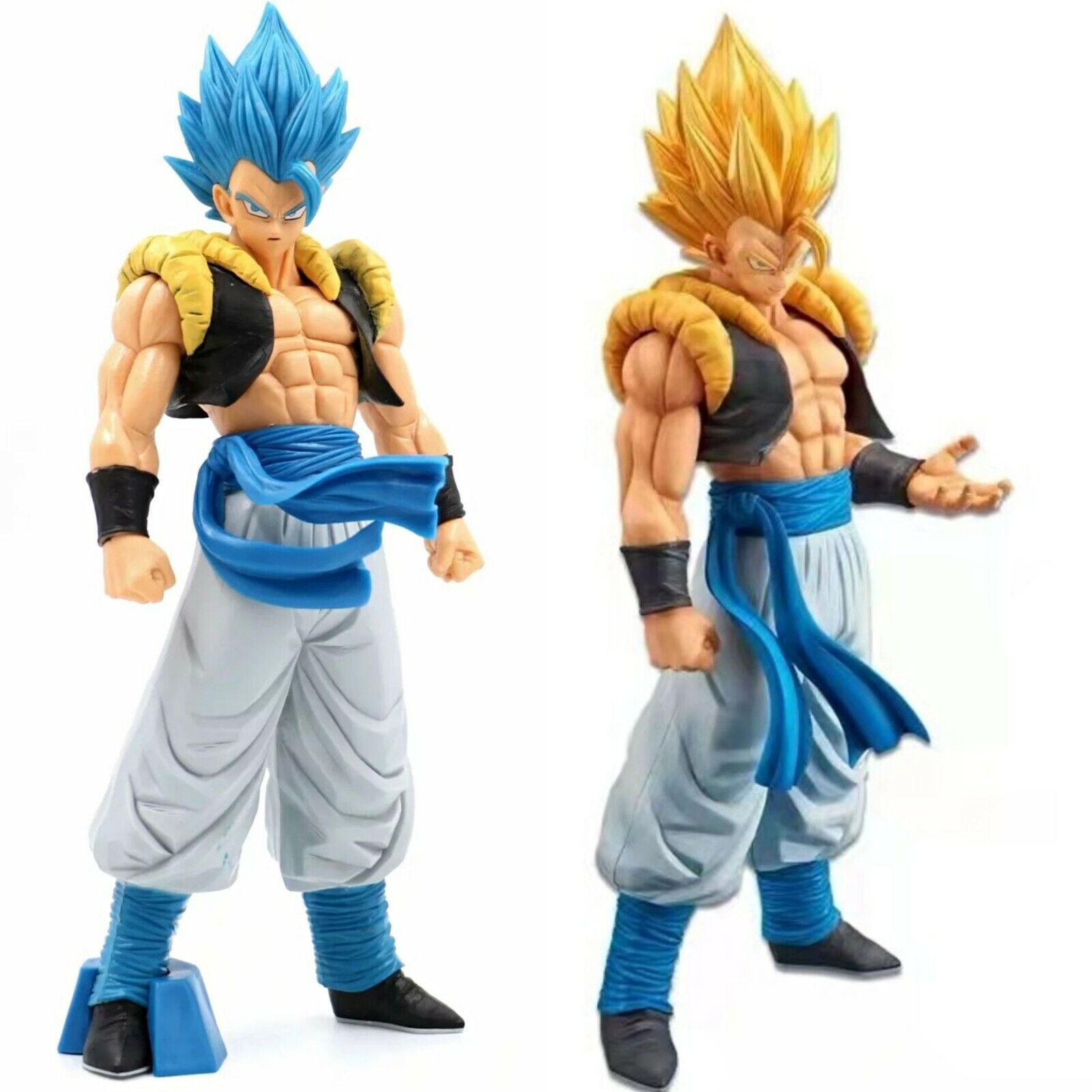 Dragon Ball Z figurines d'anime bleu Gogeta Super Sapiyan Pvc Dragon Ball Z  Action Figurine modèle poupée à collectionner pour cadeaux 