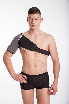 LOREY - Hochwertige Turmalin Schulterwärmer, Schulterbandage, Schulter Wärmer
