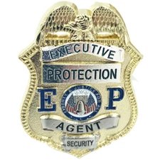 Mini 2 inch Executive Protection Wallet Pin BL4-017