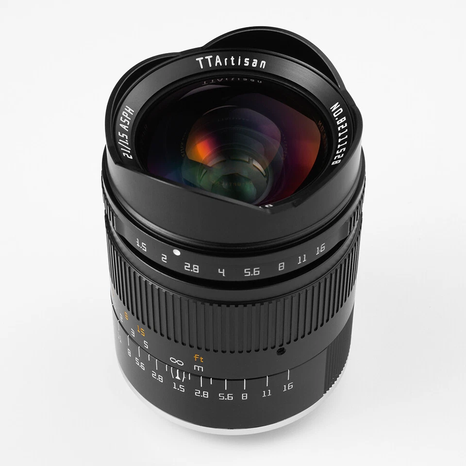 TTArtisans 21mm F1.5 Full Fame Lens Sony E mount A72 A7R2 A73 A7C A7R4 a1 A7SII - Image 4 of 4