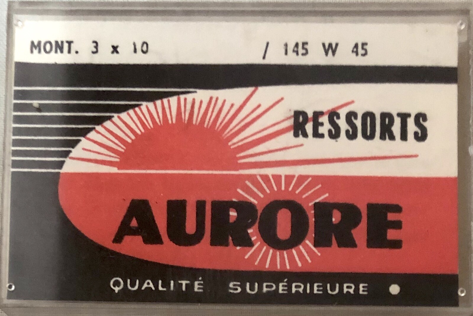 1X=1 Mainspring X 0760 14.5 X 13.5 Ø 0.15 Watch Spring 450 145 W 45 3 X 10