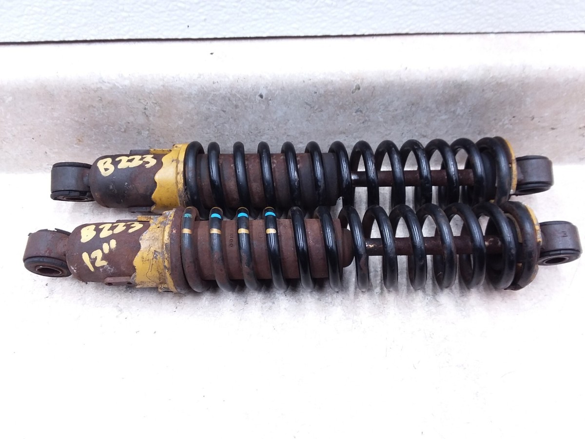 Suzuki 550 Triple GT GT550 Indy Rear S&W Shocks Shock Pair RUST