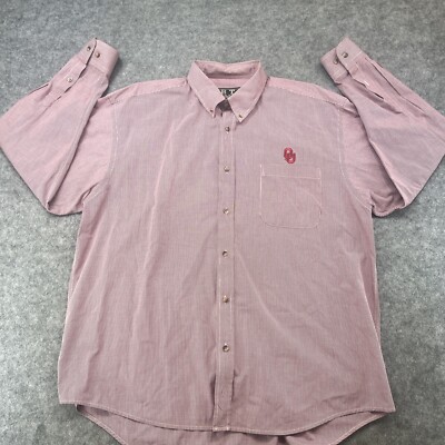 Oklahoma Sooners Oxford Shirt Men's XL Preppy Long Sleeve Button-Down BT Player