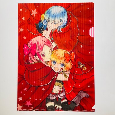 Pandora Hearts Noise Lottie Lily Clear File Rare Anime Movic Japan