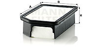 Mann-Filter C 26 014 Luftfilter FÜR Hyundai KIA