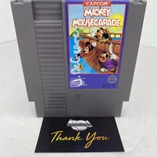 Mickey Mousecapade - Authentic Nintendo NES Game - Tested & Working