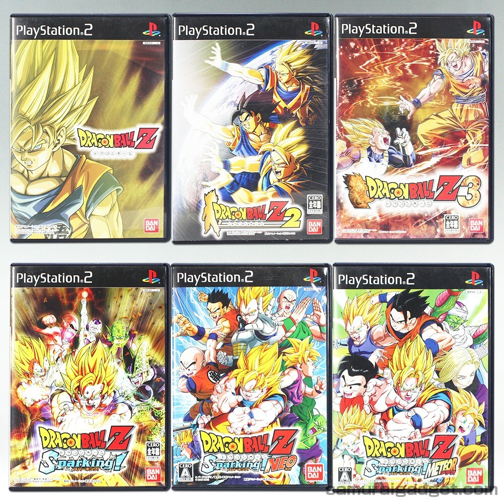 Dragon Ball Z: Budokai 1+2+3 & Budokai Tenkaichi 1+2+3 PS2 [Japon] PlayStation 2