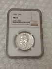 USA 1/2 Dollar, Franklin Half Dollar, 1957. NGC PF-64