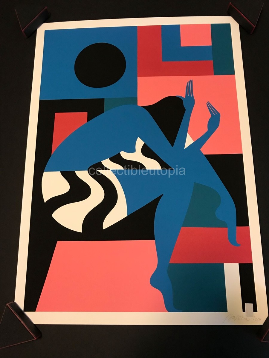 絵画 Parra original paint Parra The Disposable Ball Limited Edition #/250 Urban Street