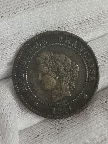 5 CENTIMES CERES 1871 A / FRANCE - Picture 2 of 2