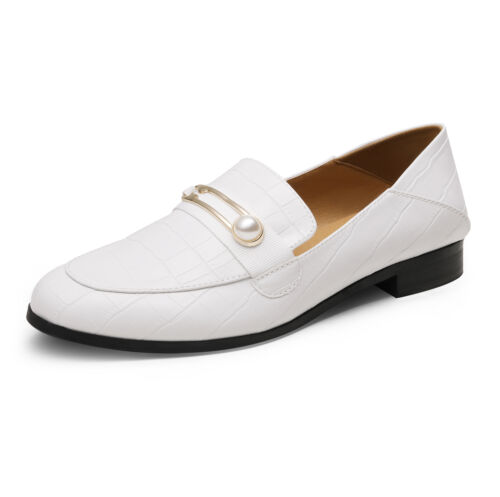 Dream Pair Damen Halbschuhe Komfort Slipper Freizeitschuhe Flache Schuhe Arbeitsschuhe - Bild 3 von 25