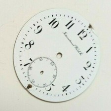 INTERNATIONAL WATCH CO IWC 42.40 MMS POCKET WATCH DIAL VINTAGE REPLACEMENT