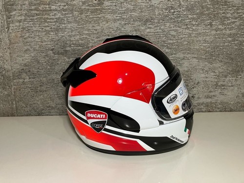 DUCATI CORSE SBK4 ARAI FULL FACE HELMET VECTOR-X M 57~58cm used - Picture 5 of 9