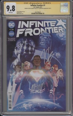 INFINITE FRONTIER #1 - CGC 9.8 - SIGNED BY MITCH ERADS AND JOSHUA WILLIAMSON