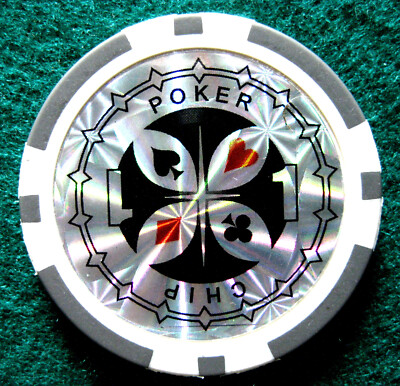 us.THE ULTIMATE POKER CHIP Gambler & Collector Chip $1 (#265)