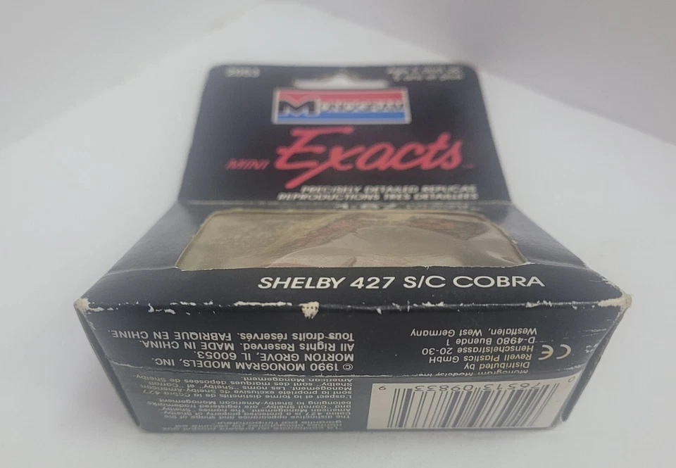 1/87 MONOGRAM Mini Exacts #2037 Mercedes Ferrari Jaguar Ford Corvette Pontiac  - Image 2 of 4