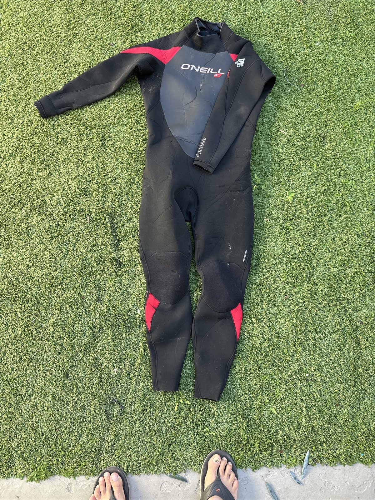 O'Neill Epic 4/3mm BackZip Full Wetsuit Men's Xxl S eBay