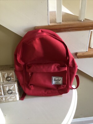 Herschel Supply Co. Classic X-Large Backpack (Unisex) Red 30 L Hiking Camping
