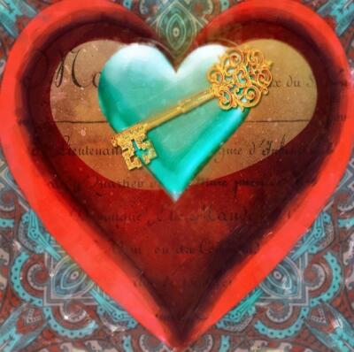 Wooden Jigsaw Puzzles For Adults - Key to My Heart (45 Piece Mini Puzzle)