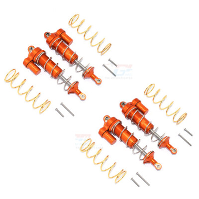 GPM FRONT&REAR L-SHAPE PIGGY BACK SPRING DAMPERS For TRAXXAS
