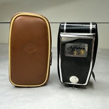 Vintage AGFA Agfalux Pocket Flashgun With Original Case