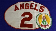 Vintage Lot Of 1960's Los Angeles Angels Baseball Team Uniform Patches