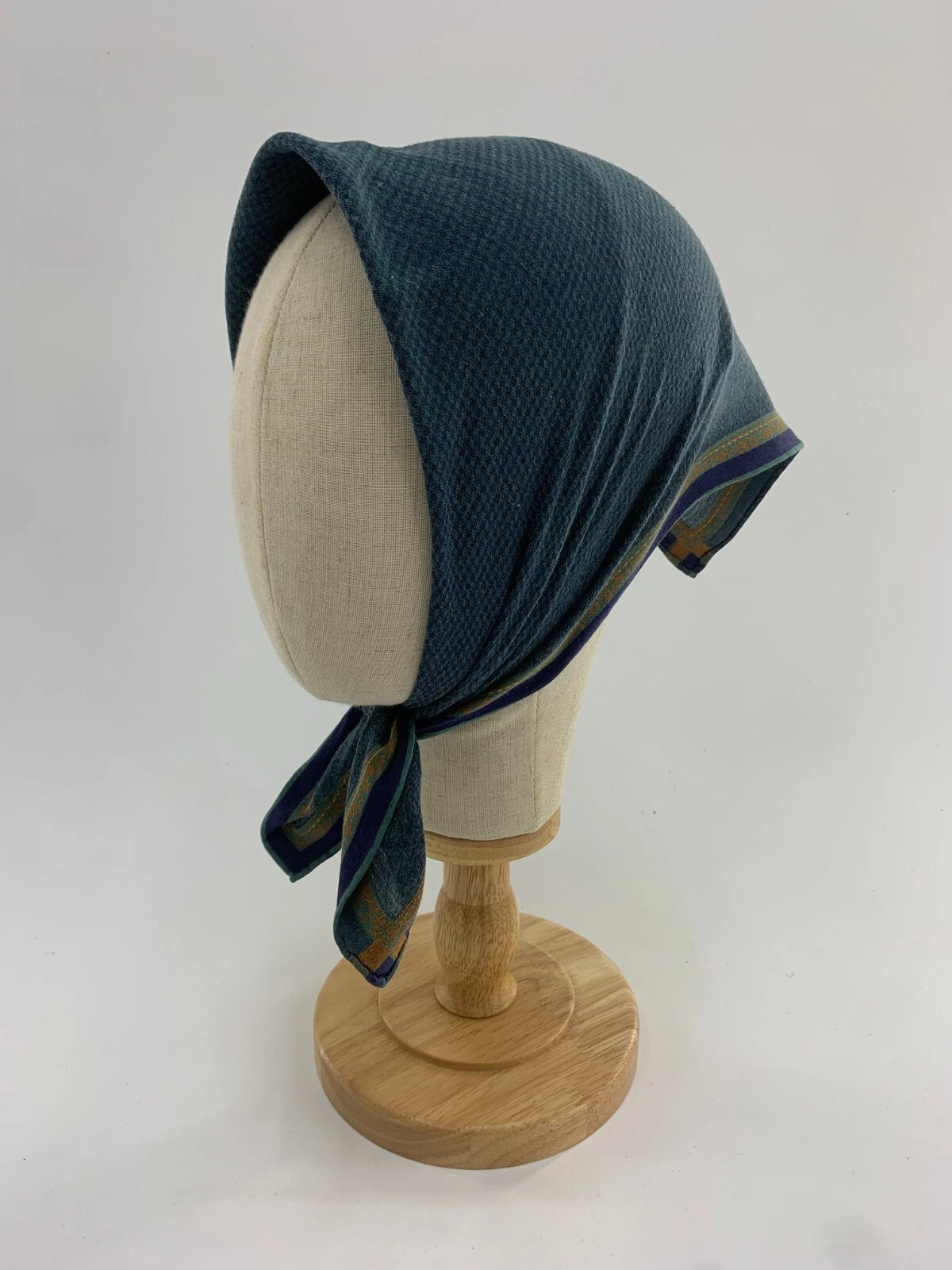 Ancien petit foulard carré Christian Dior mouchoir bandana